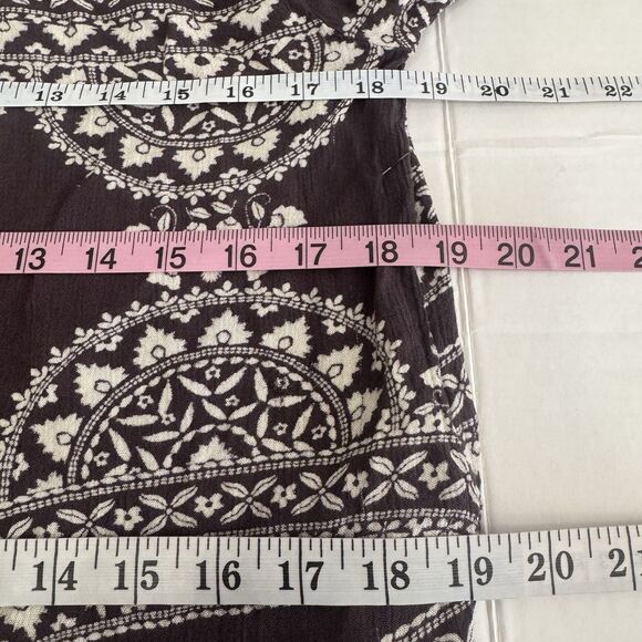 Forever 21 Women's Blouse Sz Small Bohemian Hippie Festival Gypsy Inspired Indie - Picture 11 of 13